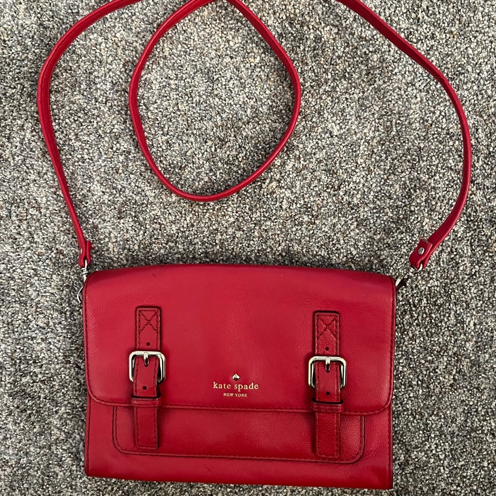 Kate Spade Cherry Red Crossbody Bag